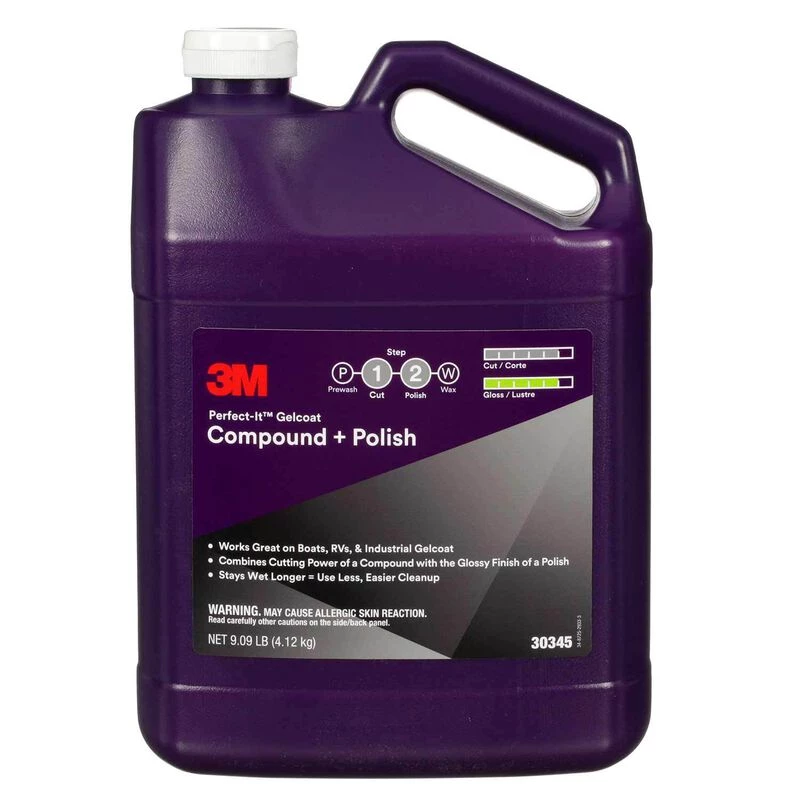 3M Perfect-It Gelcoat Compound + Polish, Gallon