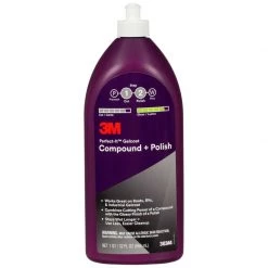 3M Perfect-It Gelcoat Compound + Polish, Quart