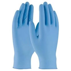 BOSS 4 Mil Powder-Free Disposable Nitrile Gloves, 100-Pack, Medium