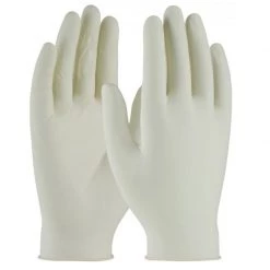 BOSS 5 Mil Powder-Free Disposable Latex Gloves, 100-Pack, Large