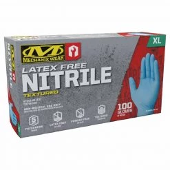 MECHANIX WEAR 5 Mil Blue Nitrile Disposable Gloves, X-Large, 100-Pack