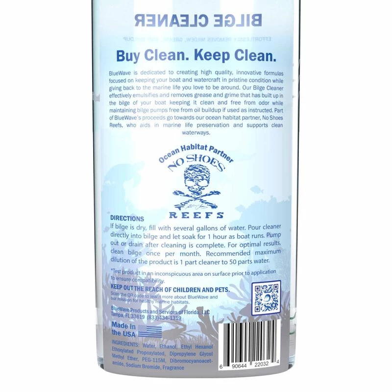 BLUEWAVE PRODUCTS Bilge Cleaner, 32 oz. - Image 4