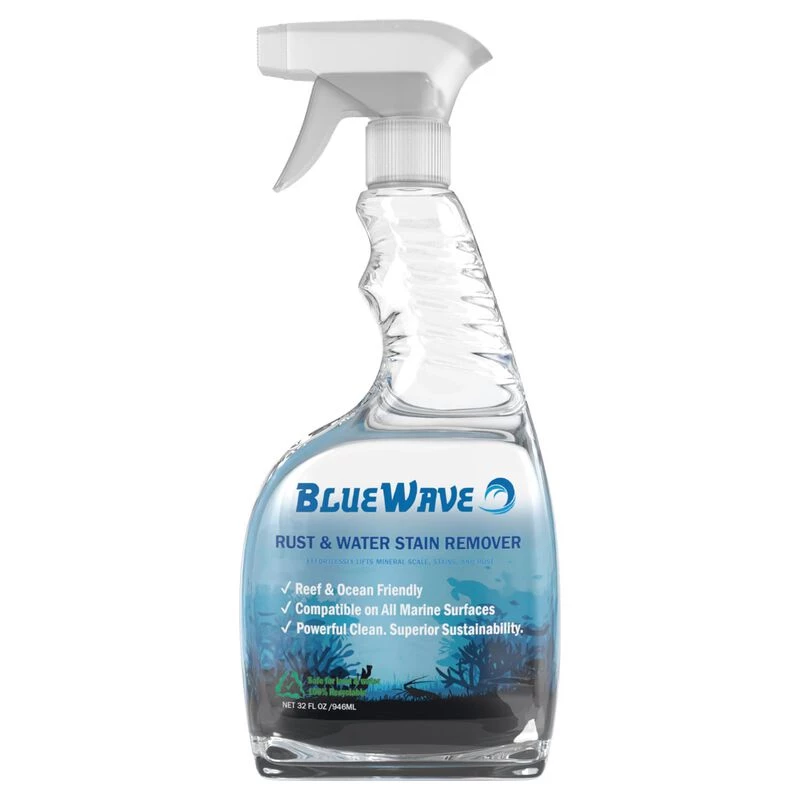 BLUEWAVE PRODUCTS Rust & Water Stain Remover, 32 oz.