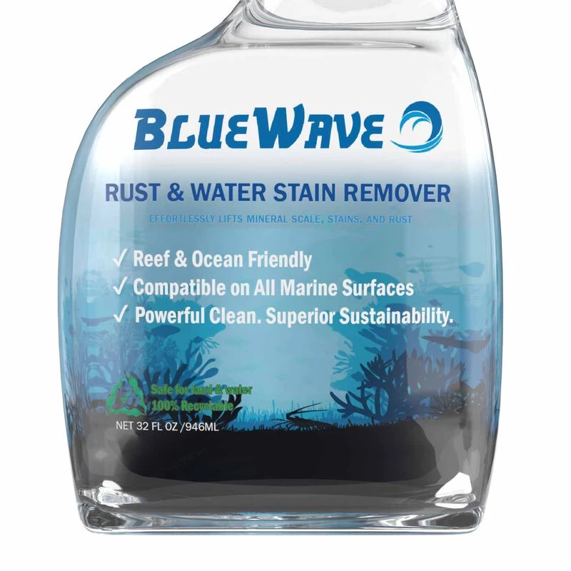 BLUEWAVE PRODUCTS Rust & Water Stain Remover, 32 oz. - Image 2