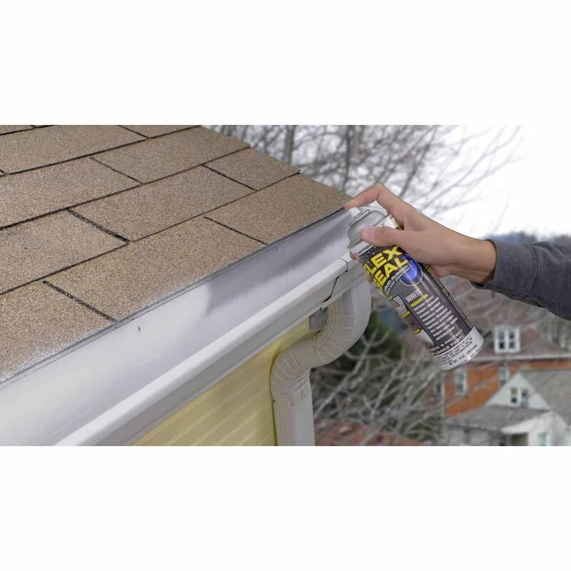 FLEX SEAL Liquid Rubber Sealant Coating, White, 14 oz. - Image 7