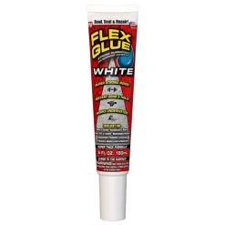 FLEX SEAL Flex Glue, White, 6 oz.