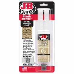 JB WELD Plastic Bonder Syringe, 25 ml