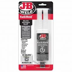 JB WELD KwikWeld Epoxy Syringe, 25 ml