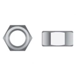 FASCO FASTENER 316 Stainless Steel Hex Nuts