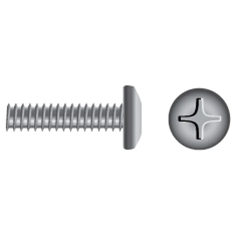 FASCO FASTENER Stainless Steel Phillips Pan-Head Fine Thread Machine Screws - Image 2