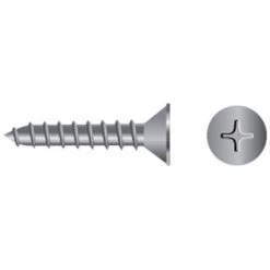 FASCO FASTENER BP Stainless Steel Phillips Flat-Head Tapping Screws