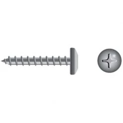 FASCO FASTENER BP Stainless Steel Phillips Pan-Head Tapping Screws