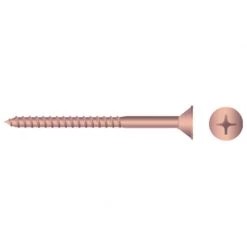FASCO FASTENER Silicon Bronze Frearson Flat-Head Wood Screws