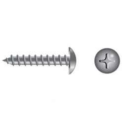 FASCO FASTENER Stainless Steel Phillips Truss-Head Tapping Screws