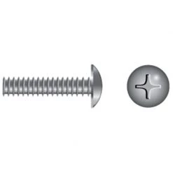FASCO FASTENER Stainless Steel Phillips Truss-Head Machine Screws