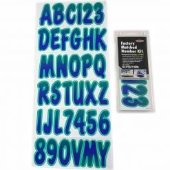 HARDLINE PRODUCTS 3" Boat Letter/Number Kits, Series 200