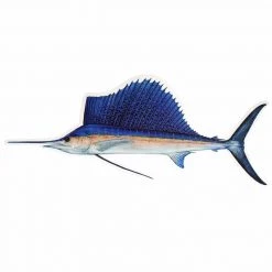 MARINE SPORTS Sailfish Profile Fish Decal