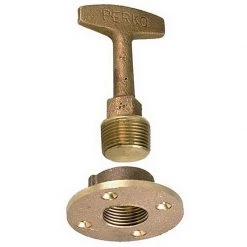PERKO 3/4" Garboard Drain Plug, Bronze