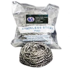 WESTERN PACIFIC TRADING Stainless Steel Scrub Pad