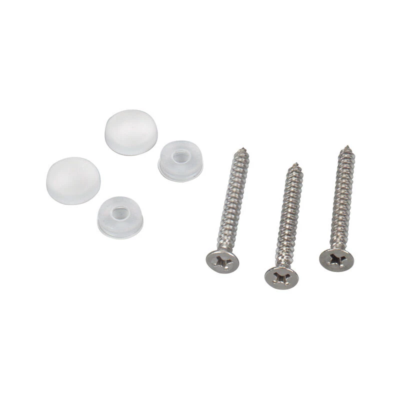 FASCO FASTENER White Screw Caps for #6 and #8, 10-Pack