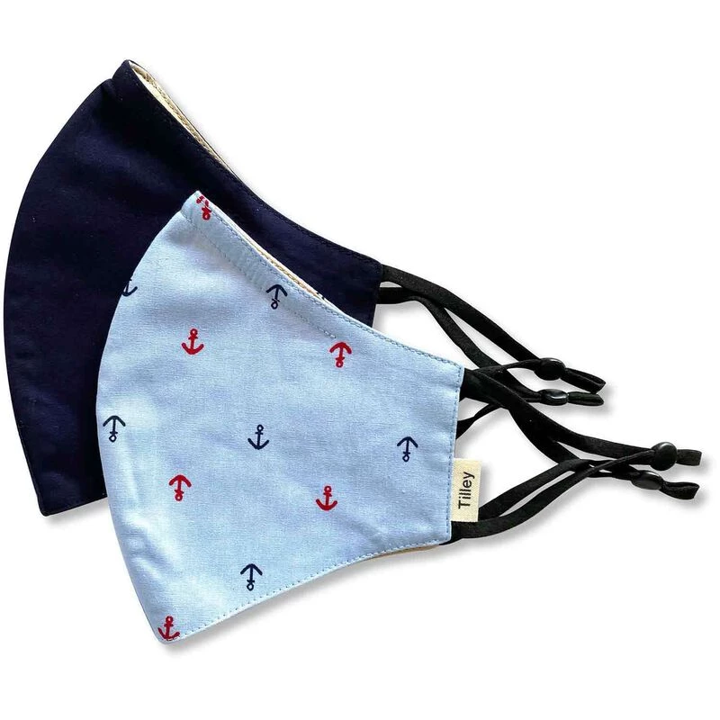 TILLEY Cotton Non-Medical Face Masks, 2 Pack - Image 3